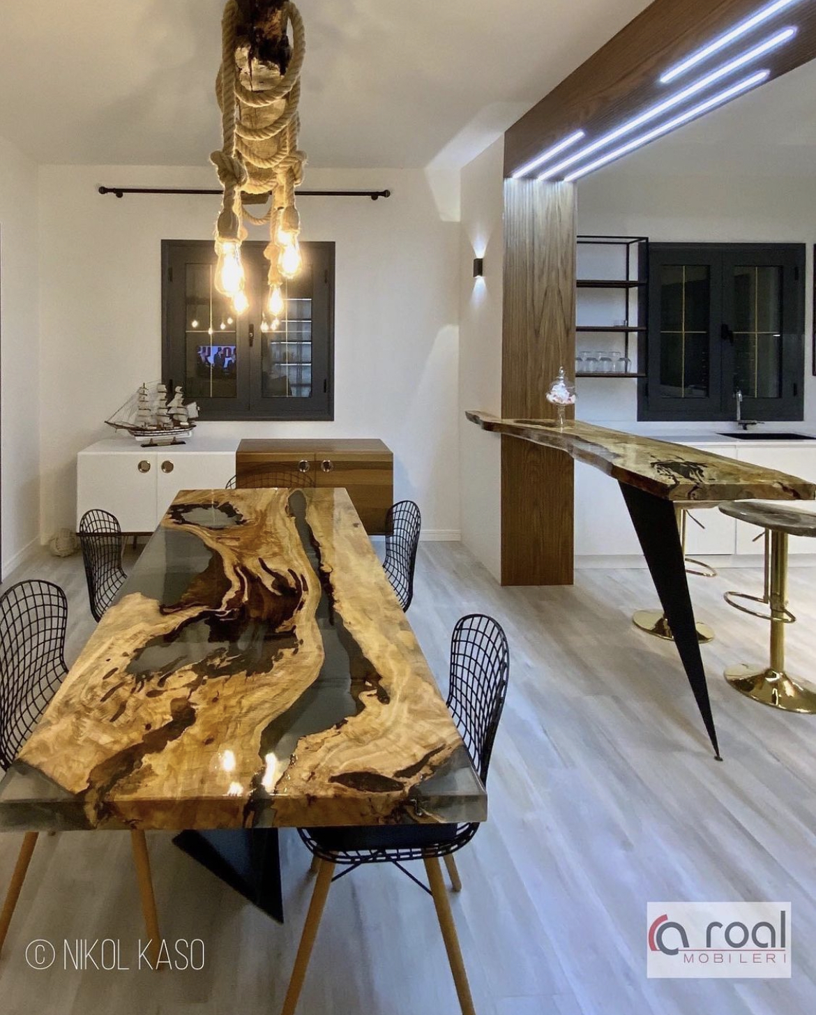 Interier me porosi — mobilje të projektuara nga ROAL Mobileri, 2024